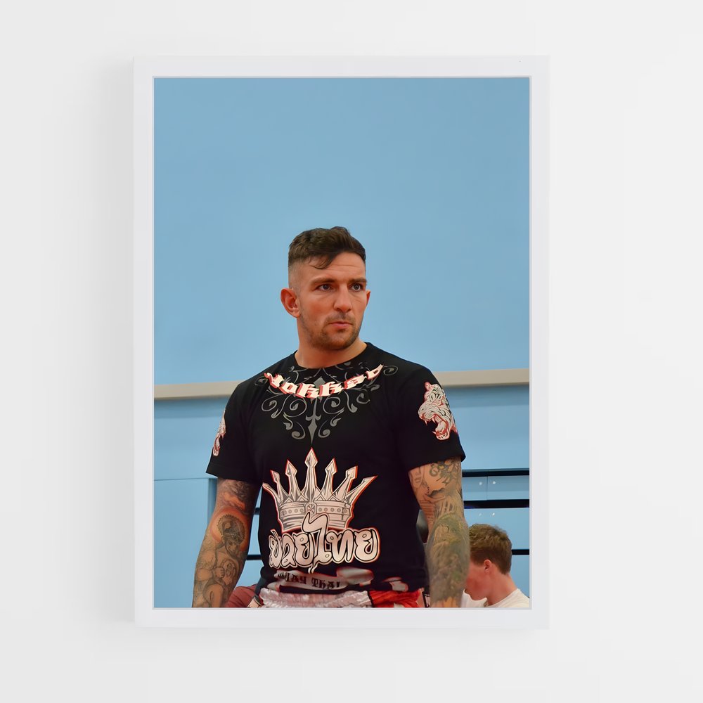 Poster Liam harrison – affiche Muay Thai (vue 3)